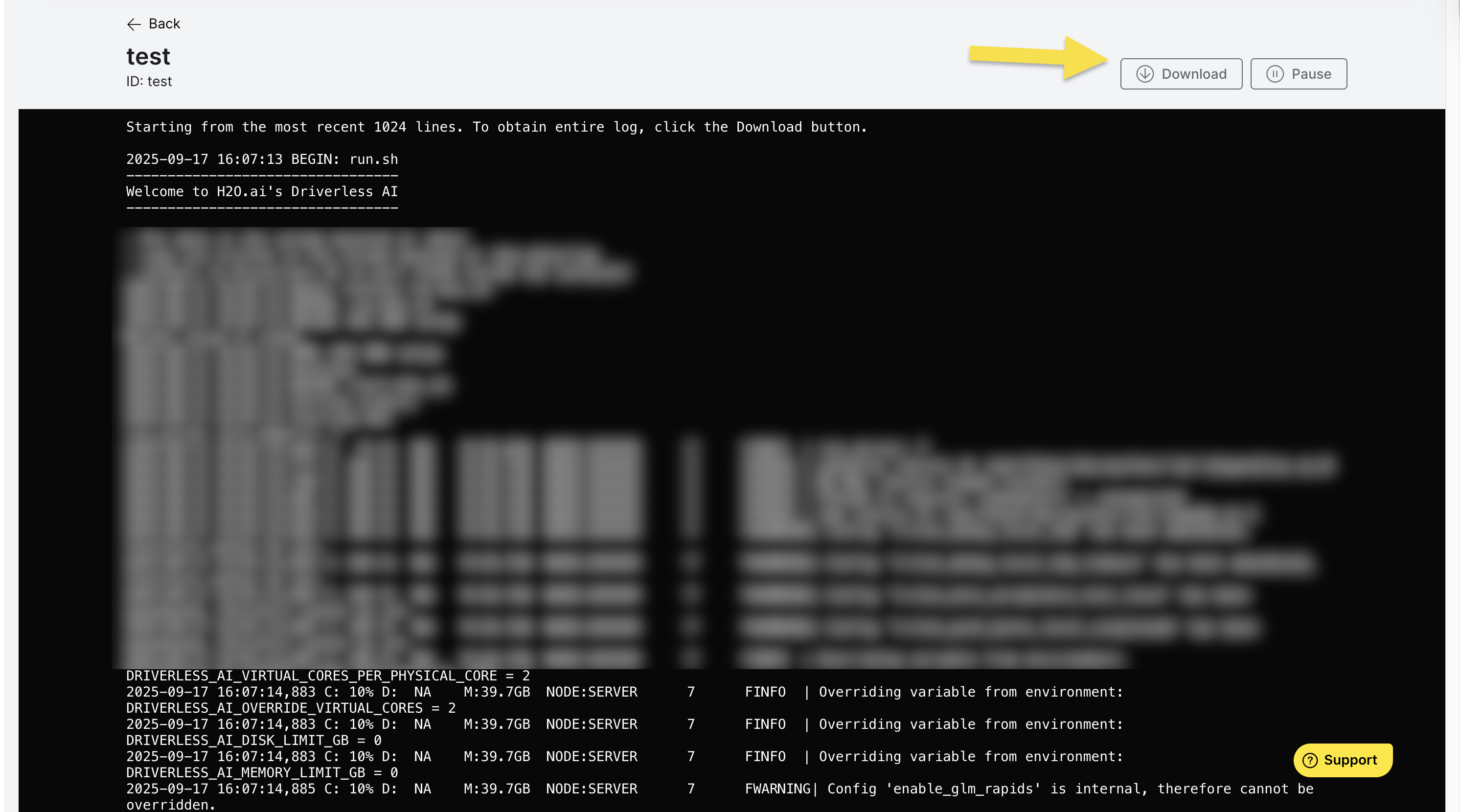 View Logs