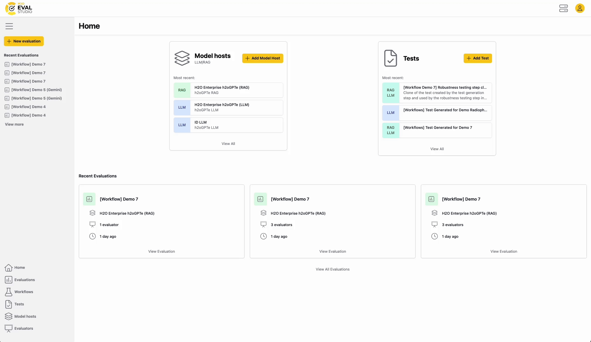 Create a new workflow