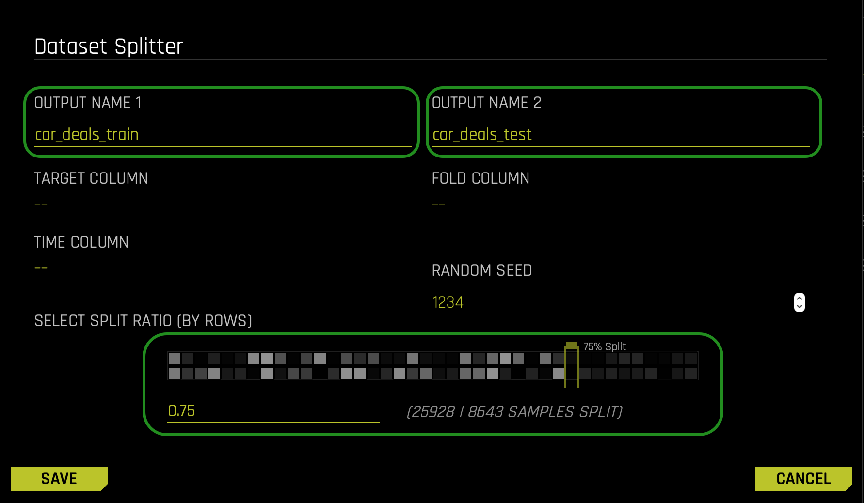 dataset-splitter