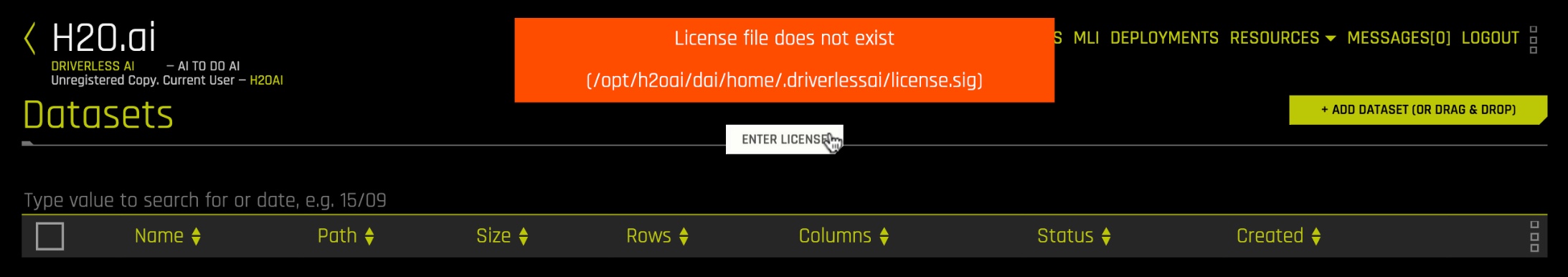 driverless-ai-enter-license-key